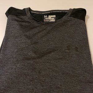 Under Armour grey and black T-shirt